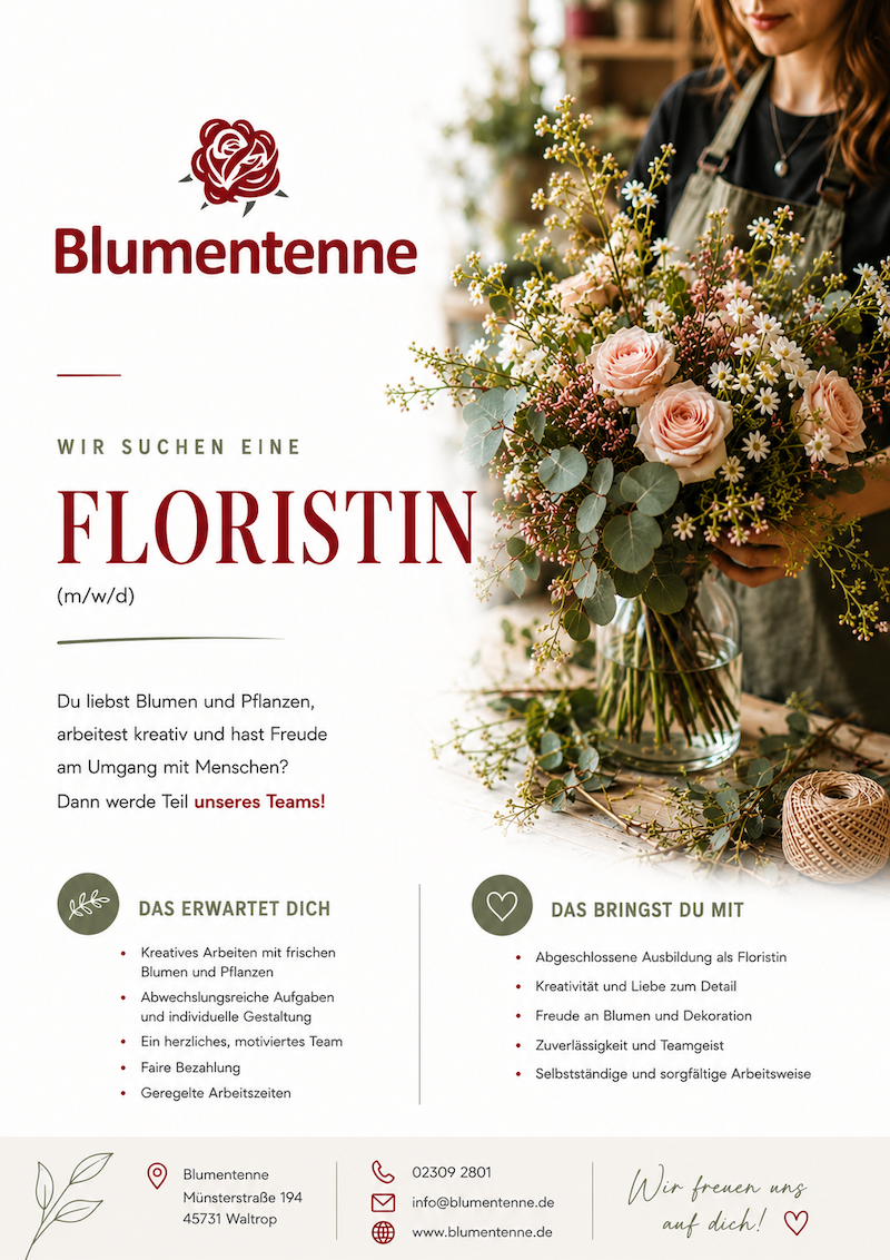 Floristin gesucht!
